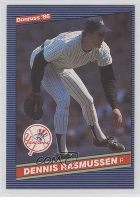 1986 Donruss Dennis Rasmussen #336 - Image 1 of 2