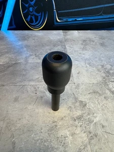 Universal Matte Black Shift Knob With Extender - Picture 1 of 3