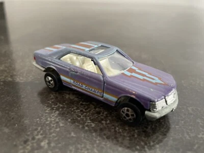 Coche diecast Road Champs Mercedes Benz 500 SEC 1/64 escala vintage 1984 Foto 1 de 4