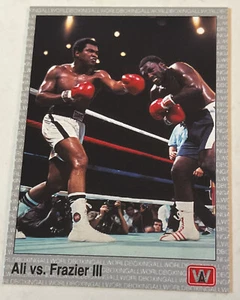 MUHAMMAD ALI vs. JOE FRAZIER III Boxing 1991 AW Sports Card #148 NM-MT ๐ - Picture 1 of 2