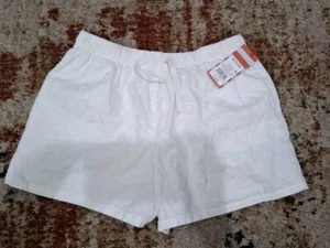 Cat & Jack White Eyelet Girls Shorts Size Xl (14/16) Cl1 - Picture 1 of 5