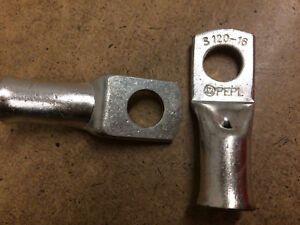 Crimp / Solder Copper Tube Terminal Lug Ring Tin Plated 1.5mm²-185mm² Multi Qty