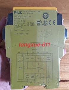 NEW PILZ safety relay PNOZ e7p 24VDC 2 so 774197 Via FedEx or DHL - Picture 1 of 1