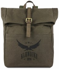 KLONDIKE 1896 Dawson Chuck Backpack  Rucksack Tasche Olive / Olive Green