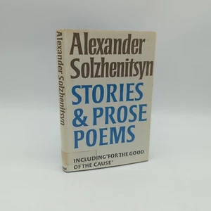 Stories & Prose Poems by Aelxander Solzhenitsyn (Hardcover, 1971) 1st Edition - Bild 1 von 14