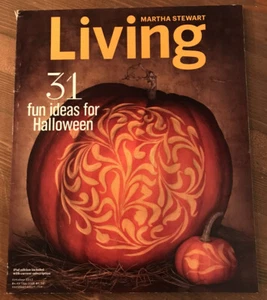 MARTHA STEWART LIVING MAGAZINE ~ HALLOWEEN FALL ~ OCTOBER 2013 - Picture 1 of 3