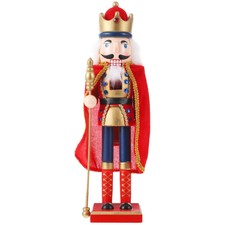 1Pc Wooden Nutcracker Safe Nice Chic Fine Home Decor Toy Gift