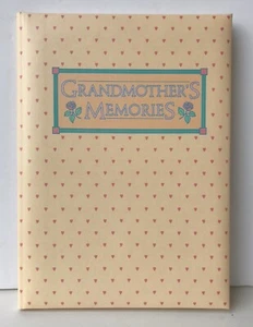 VTG NEW Hallmark Album Grandmother's Memories Journal Keepsake Heart Design BOX - Picture 1 of 7