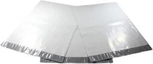 20  14 x 17 White Large Poly Mailers Size #6 Self Sealing Envelopes Plastic S... - Picture 1 of 1