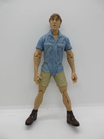 VINTAGE STEVE IRWIN CROCODILE HUNTER TALKING ACTION FIGURE WORKING 6 1/2" Cover