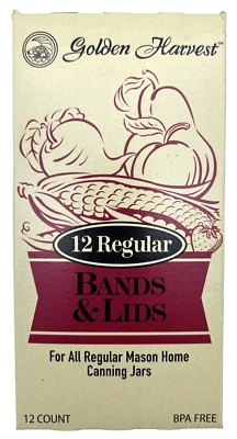 Golden Harvest 12 bandas y tapas regulares (400057) Foto 1 de 2