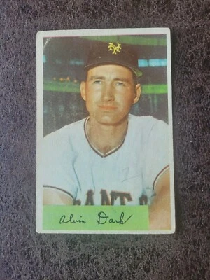 1954 Bowman Baseball Al Dark #41 - New York Giants - Image 1 of 3