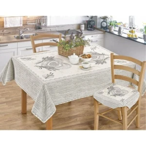 Copritavolo Tovaglia Coprisedia jacquard cinigliato LAVANDA accessori coordinati - Foto 1 di 14