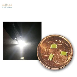 20 LED SMD 1206 bianchi, bianchi puri SMD bianchi bianchi bianchi mini LED wit freddo freddo - Foto 1 di 6