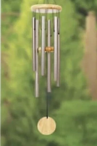 Windspiel 30 Zoll Champagner Metall Natur, Exhart (Neu) - Bild 1 von 7