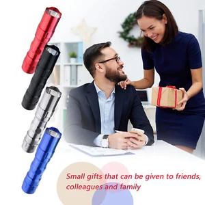 LED Mini Flashlight Torch Waterproof Ultra Bright Camping Hiking Sports Lights - Picture 1 of 29