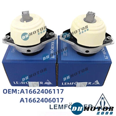 Par de soportes de motor L&R OEM para Mercedes-Benz ML550 GL450 GL550 GLS550 Foto 1 de 4