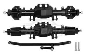 1/18 LOSI mini LMT Aluminum Front Rear complete axle set Megalodon Grave Digger - Picture 1 of 3