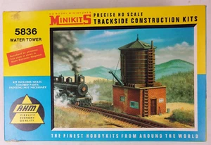 BOX ONLY With Instructions For AHM Minikits #5836 HO Water Tower Model Kit - Picture 1 of 13