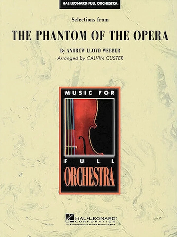 Selections from The Phantom of the Opera - Image 1 of 1