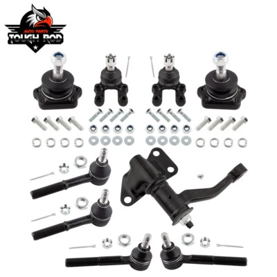 Kit de brazo loca de dirección de varilla de amarre de rótula de 9 piezas para camioneta Nissan D21 Pathfinder Foto 1 de 4