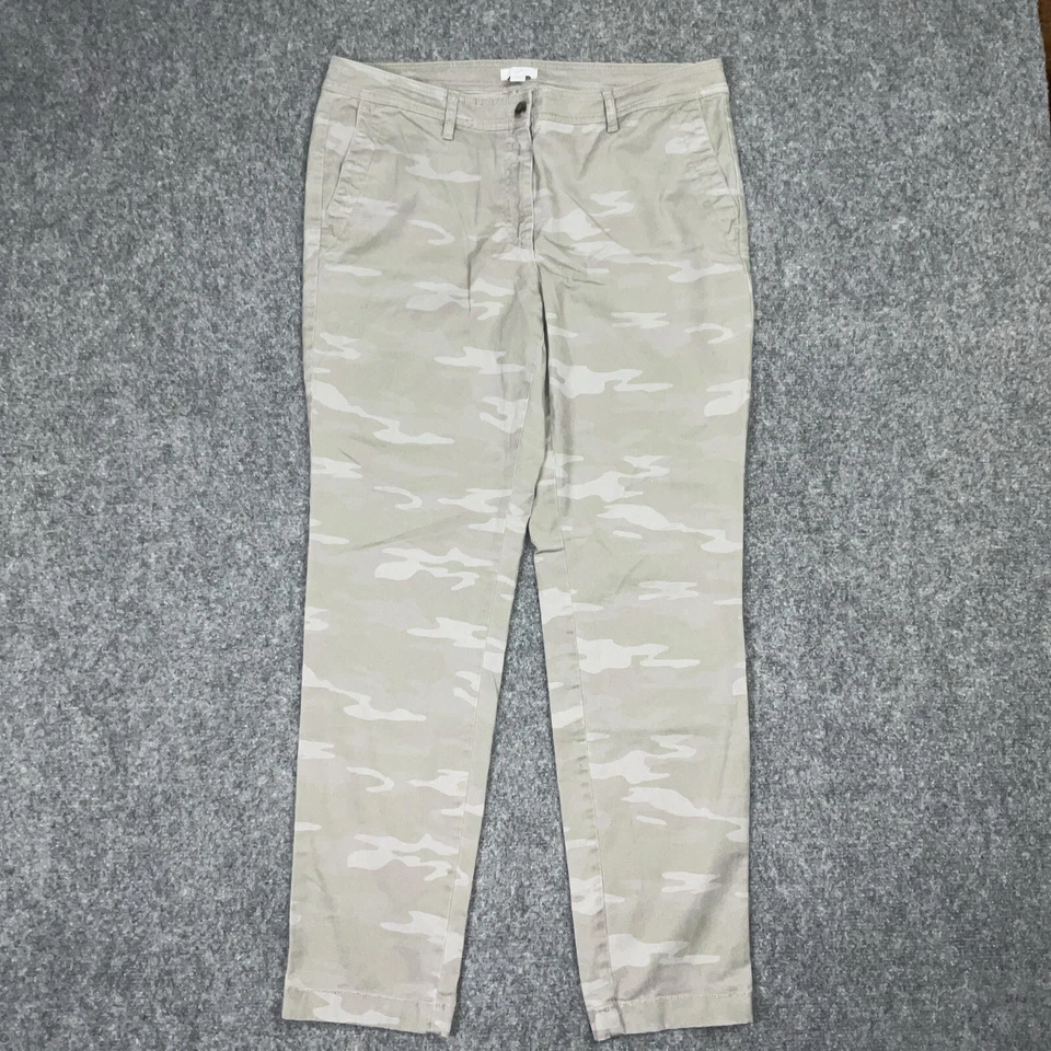 Брюки женские J.JILL размер 12 серые камуфляжные повседневные Y2k - Изображение 1 из 4