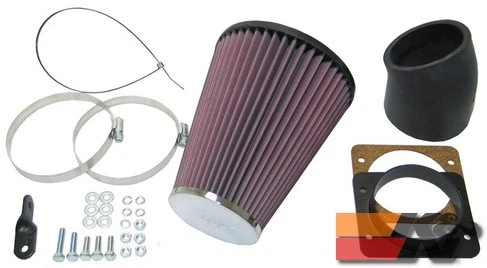 K&N Air Intake System For SUBARU IMPREZA H4-2.0L F/I, 1997-1999 57-0247 - Image 1 of 1