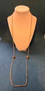 Vintage Sarah Coventry Gold Tone Long/Layered Necklace - Picture 1 of 5