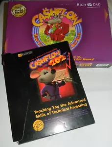 CASHFLOW 101 & 202 Board Games Rich Dad Poor Dad Robert Kiyosaki Investing Game - Picture 1 of 20