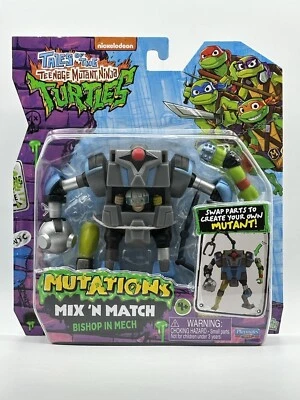 BISHOP IN MECH  Mutant Ninja Turtles Mutations Mix 'n Match TMNT Action Figure - Image 1 of 4