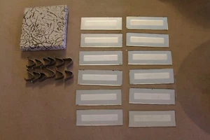 12er Set Antik Vintage Spiegel Stil Name Platzhalter Slater's Gadget Shop - Bild 1 von 7