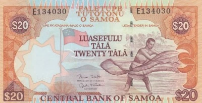 Samoa, 20 Tala, 2005, UNC, p35a - Image 1 of 4