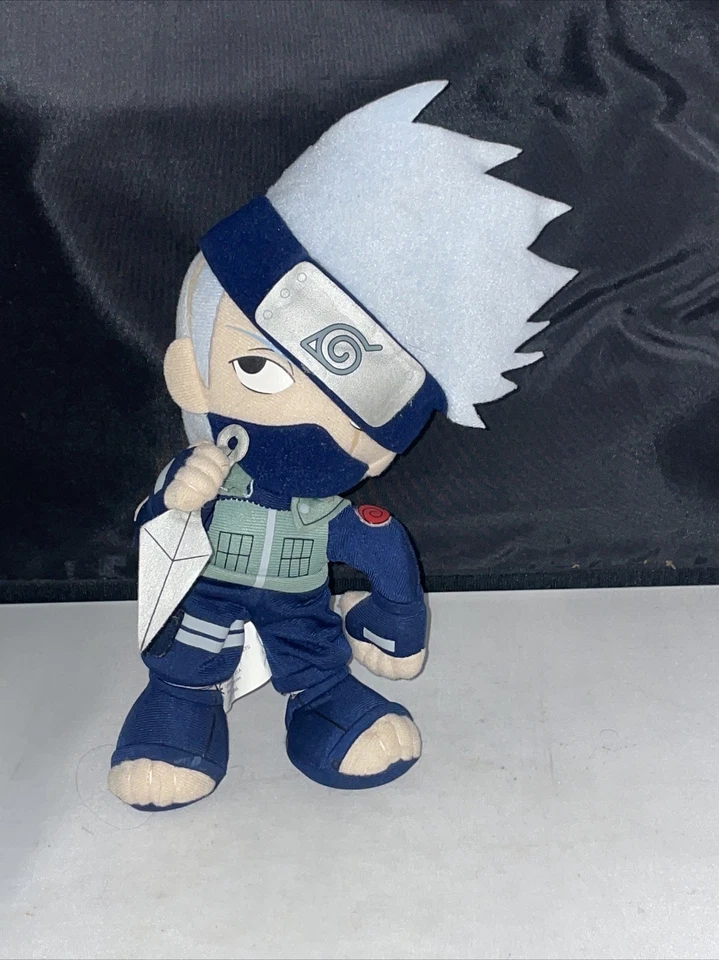 Muñeco de peluche Kakashi Naruto Shonen Jump 2002 Masashi Kishimoto 10" Foto 1 de 1
