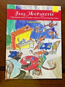 Jazz Menagerie - 7 Light-Hearted Solos in a Variety of Styles - Book One - 1995 - Picture 1 of 3