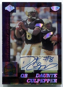 1999 Collectors Edge Advantage DAUNTE CULPEPPER Blue Ink Numbered Auto RC SP /40 - Picture 1 of 2