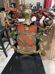 Segura Studios fiberglass art piece Family Crest - Picture 1 of 11