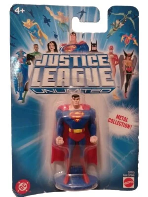 贾斯汀联盟金属收藏超人人偶2004年DC漫画G7713 — 第 1/4 张图片
