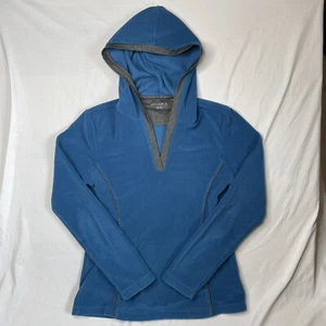 Danskin Blue Pullover Fleece Long Sleeve Hoodie Women's Size S (4-6) - Picture 1 of 6