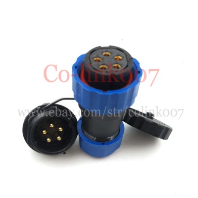 SD20 5Pin Waterproof Connector, Aviation Circular AUTO Industrial Plug Socket - Image 1 of 4