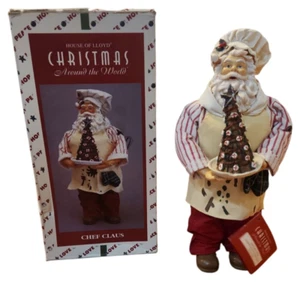 1996 House Of Lloyd Chef Lloyd “Chef Claus” Christmas Around The World  #542320 - Picture 1 of 6