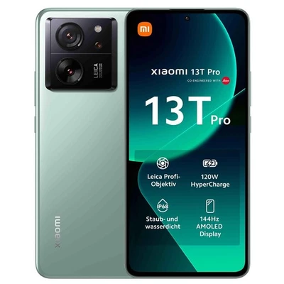 Xiaomi 13T Pro 5G Smartphone 512GB Green "Gratis Versand" - Bild 1 von 4