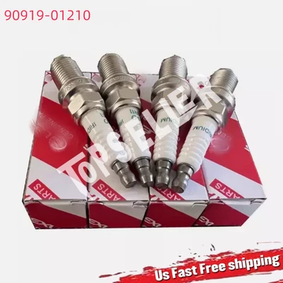 OEM 4PCS DENSO Iridium Spark Plugs for Toyota 90919-01210 SK20R11 3297 - Image 1 of 4