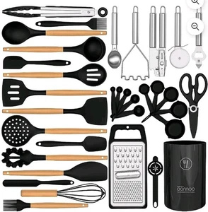 35 Silikon Kochutensilien Set - 446 ° F Hitzebeständige Silikon Küche... - Bild 1 von 8