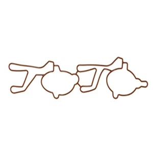 Johnson Evinrude 90-115HP 60Deg Eagle 1995-00  Seal Intake Manifold PORT 335818 - Picture 1 of 8