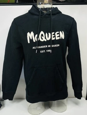 Sudadera con capucha Alexander McQueen con estampado de logotipo de graffiti XL para hombre Foto 1 de 4