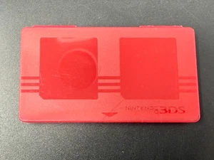 Official Nintendo 3DS 2-in-1 Game Cartridge Case/Holder [Red] *USED* - Picture 1 of 4