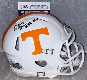 Charles Davis signed Tennessee Volunteers mini helmet autographed Vols JSA COA - Picture 1 of 2