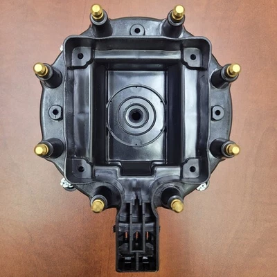 Tapa distribuidora de encendido HEI para todos los distribuidores de encendido V8 HEI negra Foto 1 de 3