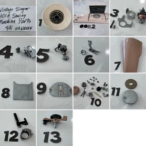 VINTAGE SINGER 401A SEWING MACHINE PARTS - Picture 1 of 28