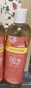 2)BURT’S BEES ENERGIZING BODY WASH CITRUS & GINGER 12 FL OZ. DISCONTINUED ITEM - Picture 1 of 5